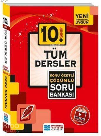 10. Sınıf Tüm Dersler Konu Özetli Çözümlü Soru Bankası Evrensel İletişim Yayınları - 1