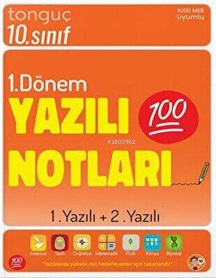 10. Sınıf Yazılı Notları 1. Dönem 1 ve 2. Yazılı - 1