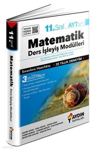 11. Sınıf Aydın Matematik Ders İşleyiş Modülleri - 1