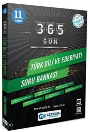 11.Sınıf	365 GÜN SERİSİ	365 GÜN TÜRK DİLİ VE EDEBİYATI SORU BANKASI - 1