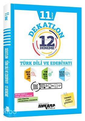 11.Sınıf Dekatlon Türk Dili ve Edebiyatı 12 Deneme - 1