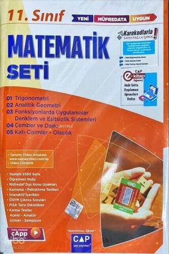 11.Sınıf Set Anadolu Matematik - 2023 - 1