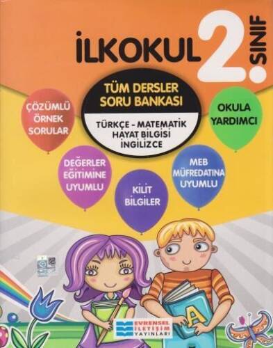 2. Sınıf Tüm Dersler Soru Bankası Evrensel İletişim Yayınları - 1