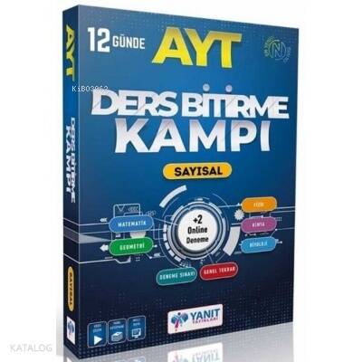 2022 AYT Sayısal Ders Bitirme Kampı Yanıt Yayınları - 1