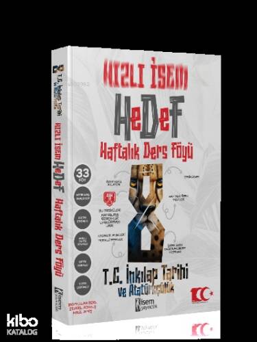 2024 Hızlı İsem 8.Sınıf İnkılap Haftalık Ders Föyü - 1