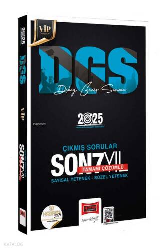 2025 DGS VİP Sayısal-Sözel Yetenek Tamamı Çözümlü Son 7 Yıl Çıkmış Sorular - 1