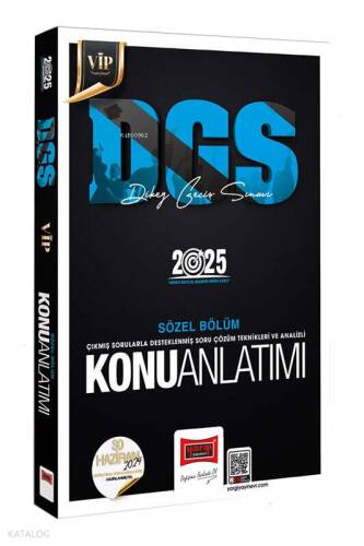 2025 DGS VİP Sözel Yetenek Konu Anlatımı - 1