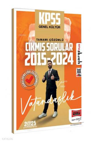 2025 KPSS Genel Kültür 2015-2024 Vatandaşlık Konularına Göre Düzenlenmiş Tamamı Çözümlü Çıkmış Sorular - 1