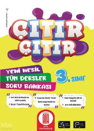 3. Sınıf Çıtır Çıtır Soru Bankası - Tek Kitap - 1