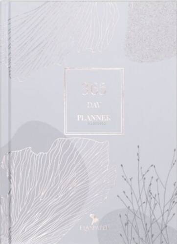 365 Day Planner - İngilizce Mottolu (Ciltli) - 1