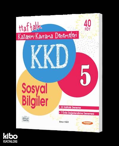 5 Sosyal Bilgiler Haftalık Kazanım Kavrama Denemeleri (40 Fasikül) - 1