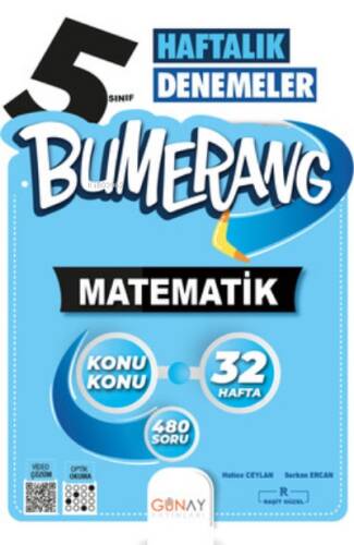 5.Sınıf Bumerang 32 Haftalık Matematik Denemeleri - 1