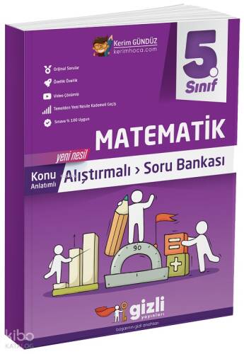 5.Sınıf Matematik Alıştırmalı Soru Bankası - 1