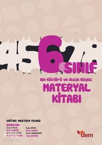 6. Sınıf Din Kültürü ve Ahlâk Bilgisi Materyal Kitabı - 1