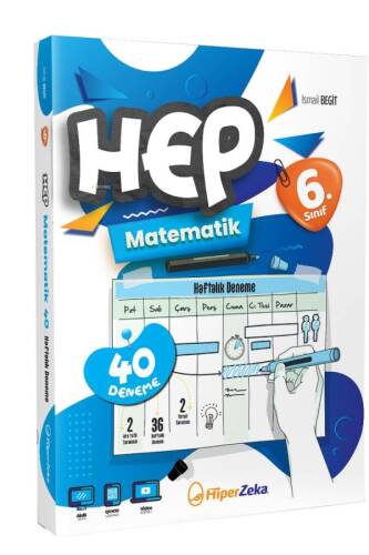 6. Sınıf HEP Matematik Haftalık Deneme Föyleri - 1