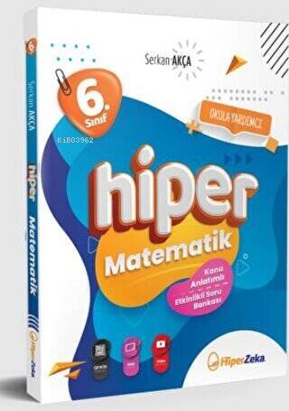 6. Sınıf Hiper Matematik Konu Anlatımlı & Soru Bankası - 1