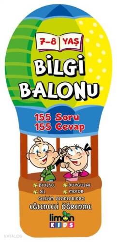 7-8 Yaş Bilgi Balonu 155 Soru - 155 Cevap - 1
