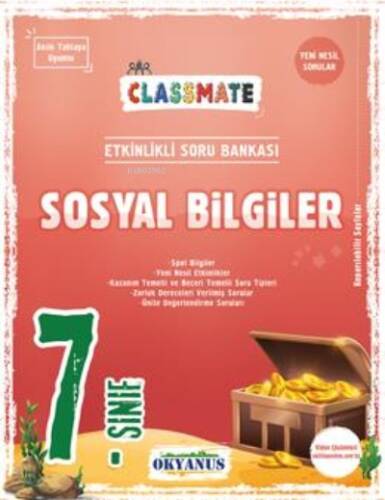 7. Sınıf Classmate Sosyal Bilgiler Soru Bankası - 1
