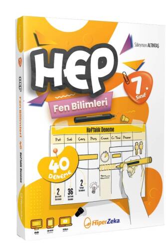 7. Sınıf HEP Fen Bilimleri Haftalık Deneme Föyleri - 1