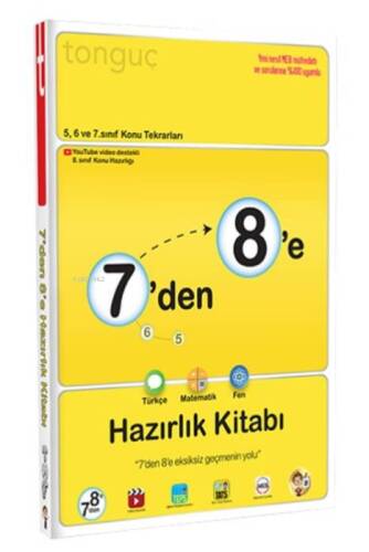 7'den 8'e Hazırlık Kitabı - 1