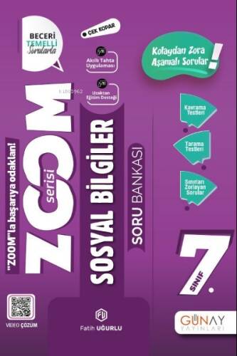 7.Sınıf Yeni Zoom Sosyal Bilgiler Soru Bankası - 1