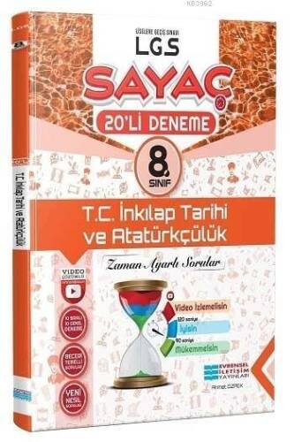 8. Sınıf LGS T.C. İnkılap Tarihi ve Atatürkçülük Video Çözümlü 20 li Sayaç Deneme Evrensel İletişim - 1