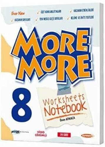 8. Sınıf More And More Worksheets Notebook - 1