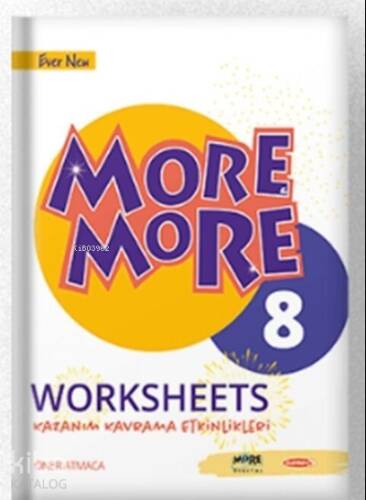 8. Sınıf More More Worksheets Kurmay ELT - 1