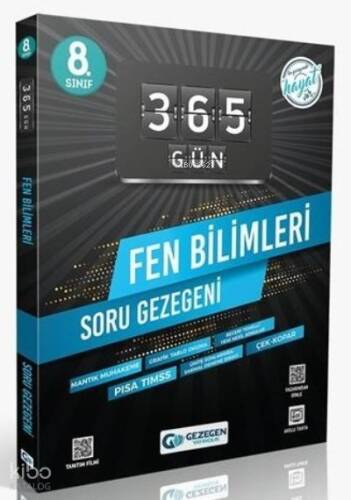 8.Sınıf Fen Bilimleri 365 Gün Soru Gezegeni - 1