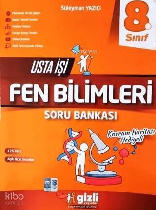 8.Sınıf Fen Bilimleri Usta İşi Soru Bankası - 1