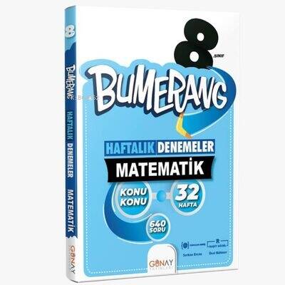 8.Sınıf LGS Bumerang 32 Haftalık Matematik Denemeleri - 1