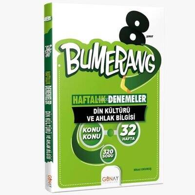 8.Sınıf LGS Bumerang Din Kültürü ve Ahlak Bilgisi Denemeleri - 1
