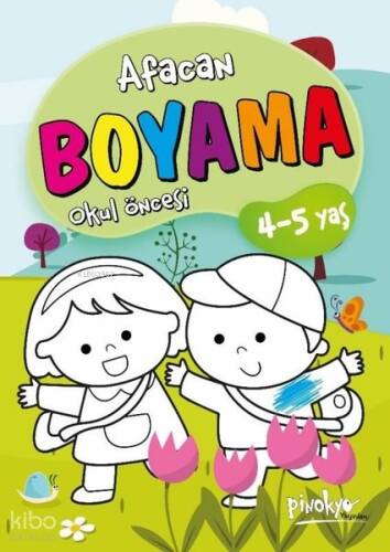Afacan Boyama Kitabı - Okul Öncesi 4 - 5 Yaş - 1