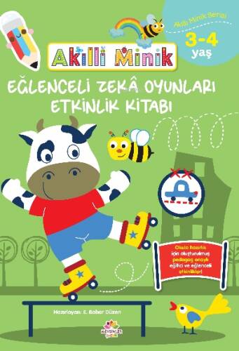 Akıllı Minik ;Eğlenceli Zeka Oyunları Etkinlik Kitabı 3-4 Yaş - 1