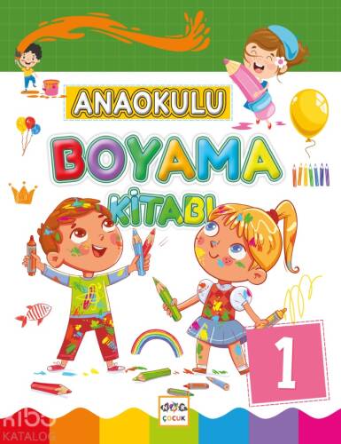 Anaokulu Boyama Kitabı - 1 - 1