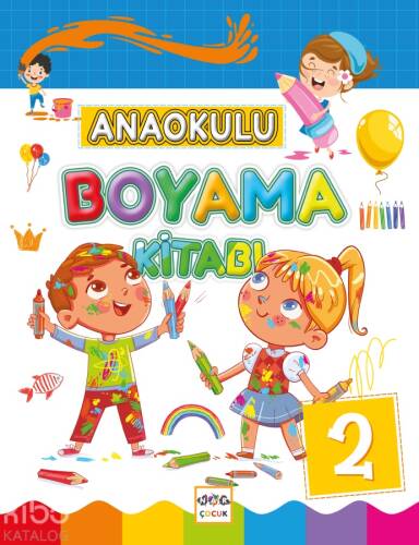 Anaokulu Boyama Kitabı - 2 - 1