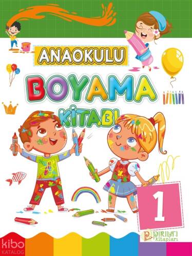 Anaokulu Boyama Kitabı - 1 - 1