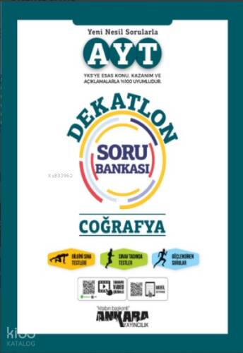 Ankara Yayıncılık Ayt Coğrafya Dekatlon Soru Bankası - 1