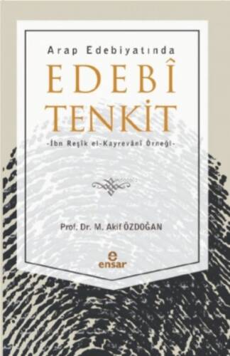 Arap Edebiyatında Edebi Tenkit - 1