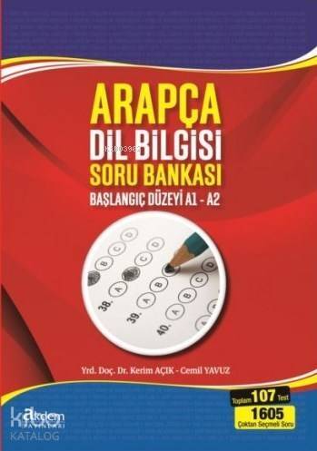 Arapça Dilbilgisi Soru Bankası; (Başlangıç Seviyesi A1 - A2) - 1