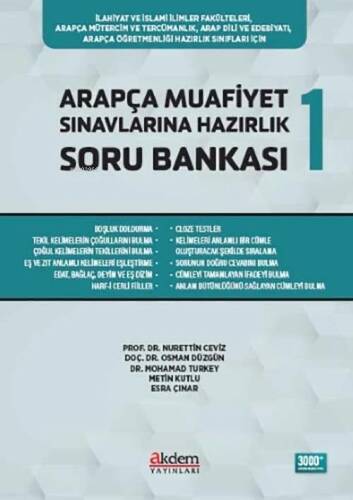 Arapça Muafiyet Sınavlarına Hazırlık Soru Bankası 1 - 1