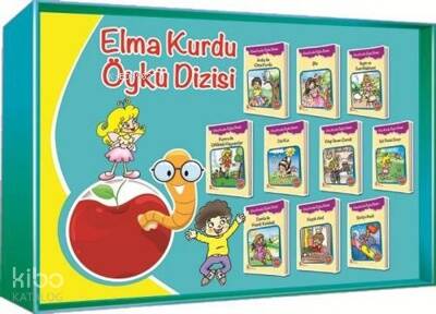 Ata Yayıncılık Elma Kurdu Öykü Dizisi (10'Lu Kutulu Set) - 1