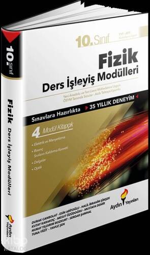 Aydın Yayınları 10. Sınıf Fizik Ders İşleyiş Modülleri Aydın - 1