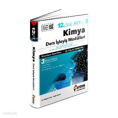Aydın Yayınları 12. Sınıf Aydın Kimya Ders İşleyiş Modülleri - 1