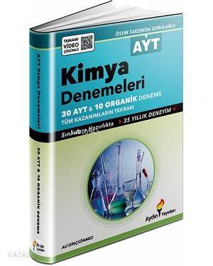 Aydın Yayınları AYT Kimya Denemeleri Aydın - 1