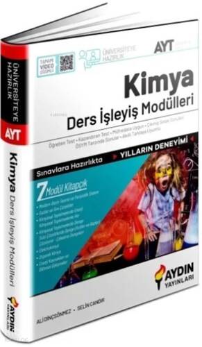 Aydın Yayınları AYT Kimya Ders İşleyiş Modülleri - 1