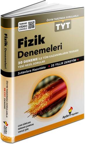 Aydın Yayınları TYT Fizik 30 Denemeleri - 1
