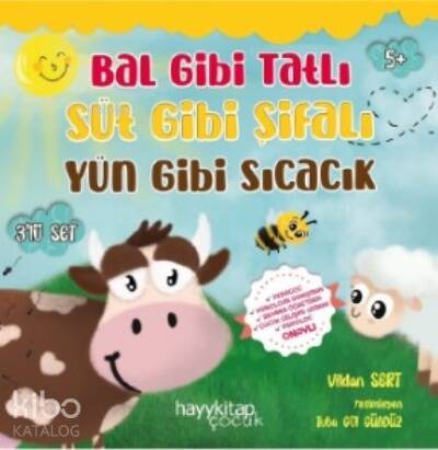 Bal Gibi Tatlı Süt Gibi Şifalı Yün Gibi Sıcacık, 3’lü Set - 1