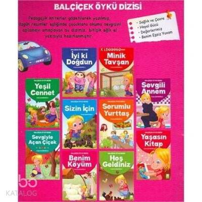 Balçiçek Öykü Eğik El Yazılı Set - 10 Kitap Takım - 1