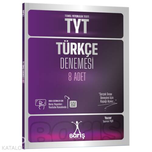 Barış Yayınları TYT Türkçe Denemesi 8 Adet - 1